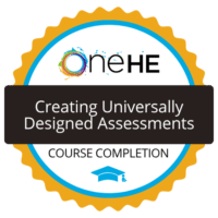Badge Achievement Representation: Creating Universally Designed Assessments
